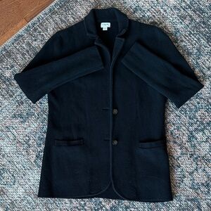 J. Crew Women's Black Sweater Blazer